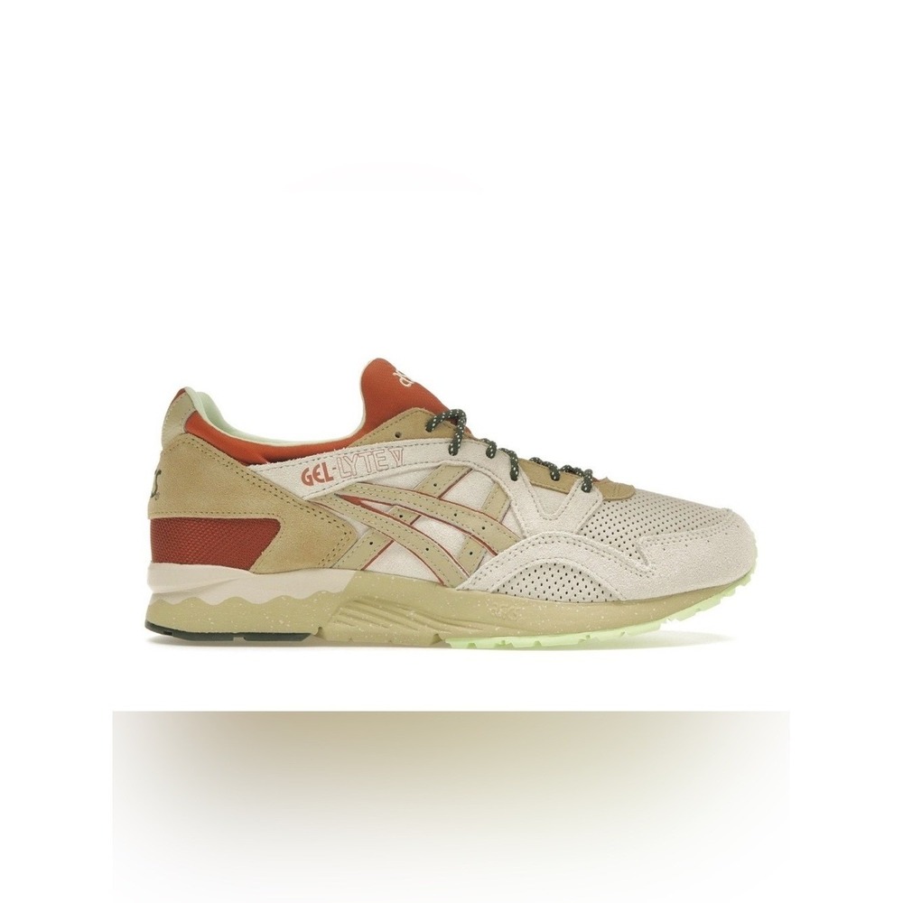 Asics Womens Gel Lyte 5 Retro Trail Pack Shoes Size 7 Cream Athleisure